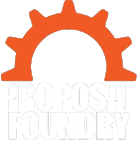 proposal foundry logo white